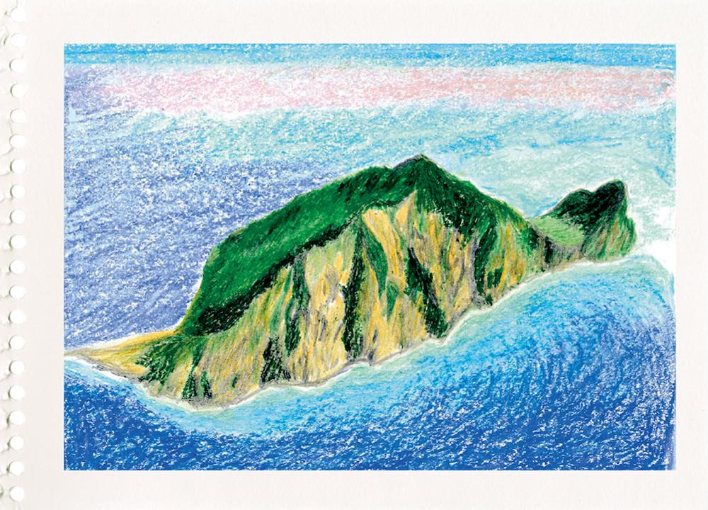 《小站也有遠方》內頁。陳孅孅繪圖，遠流出版提供