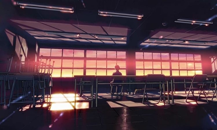 秒速五公分,空无一人的教室