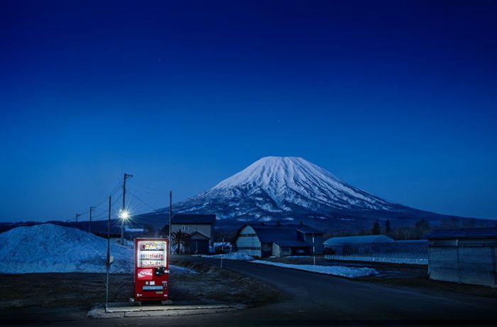 日本 北海道 自动贩卖机