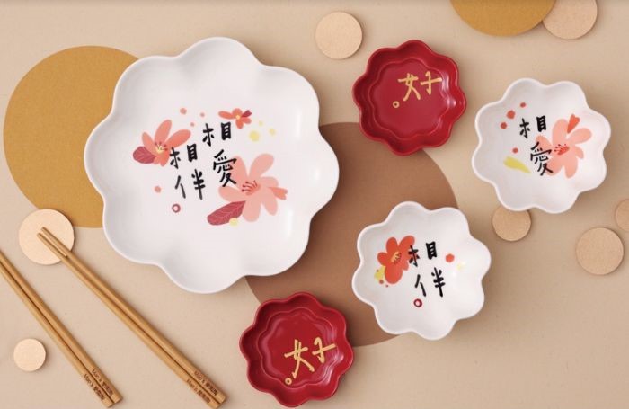 樂陶陶花伴雙層禮盒組