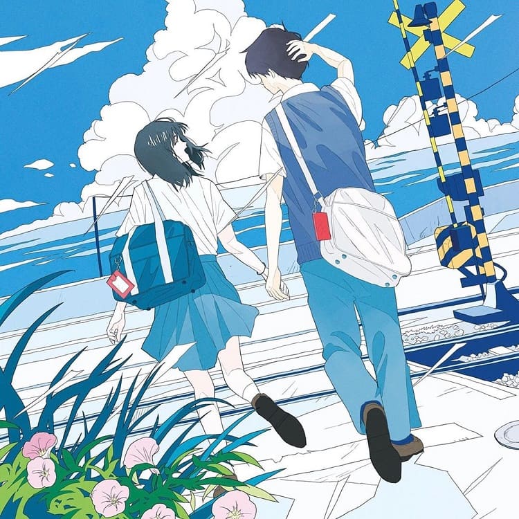 Rei Kato katorei_ 日本 插画 蓝色 插画家
