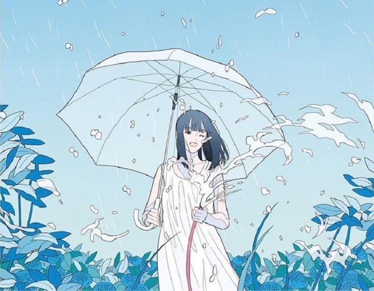 Rei Kato katorei_ 日本 插画 蓝色 插画家