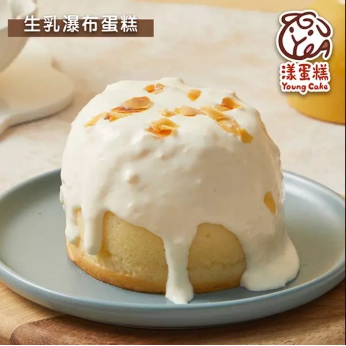 瀑布蛋糕