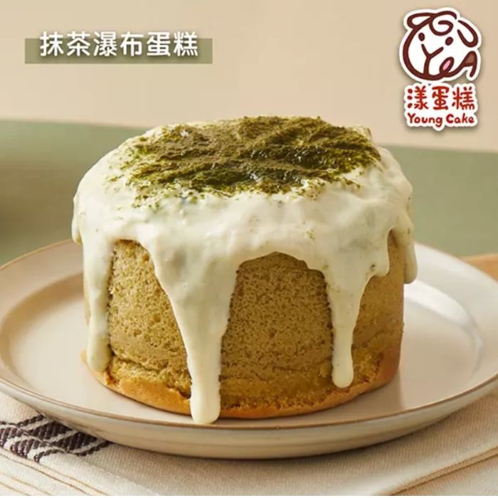 瀑布蛋糕