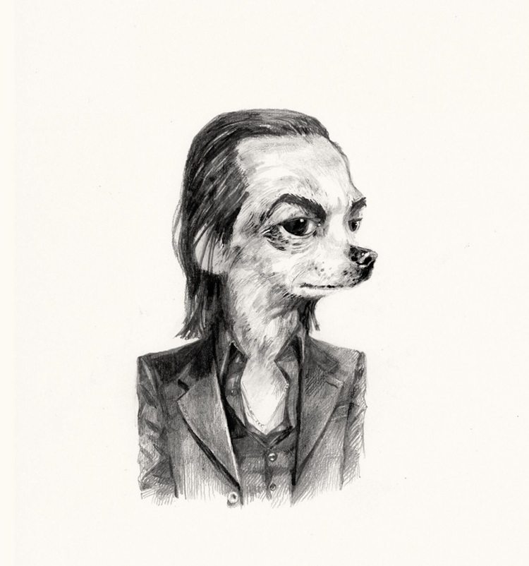 《Pack of Dogs》 尼尔.扬斯 Neil Youngs 书封 狗狗插画 狗狗 插画 狗插画 狗绘本 狗艺术品 可爱狗狗 可爱插画 似颜绘