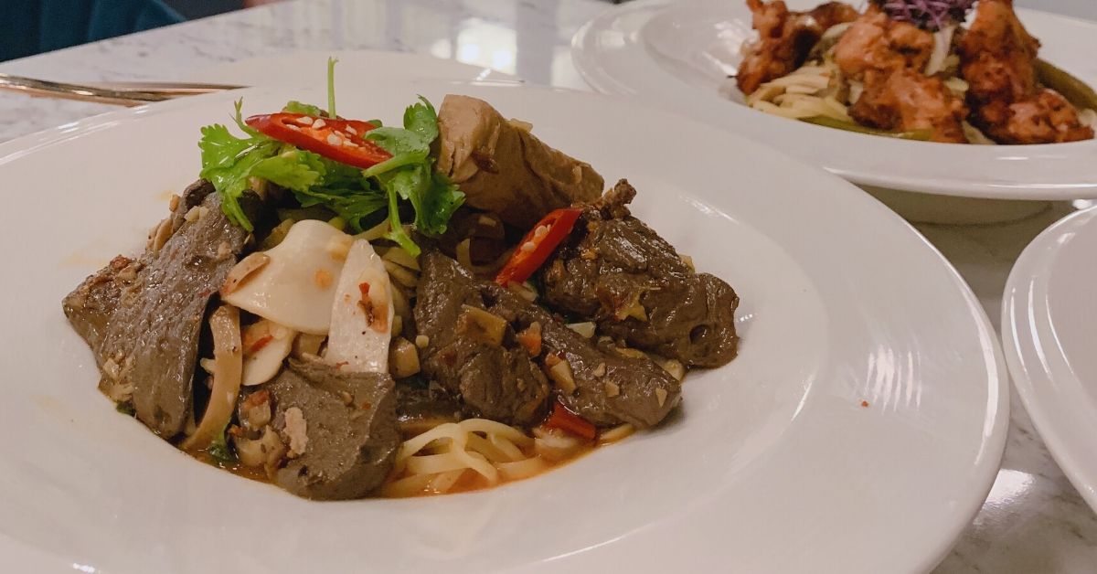 吃台式或西式选择障碍,直接MIX在一起!麻辣鸭血豆腐义大利面,迸出新美味