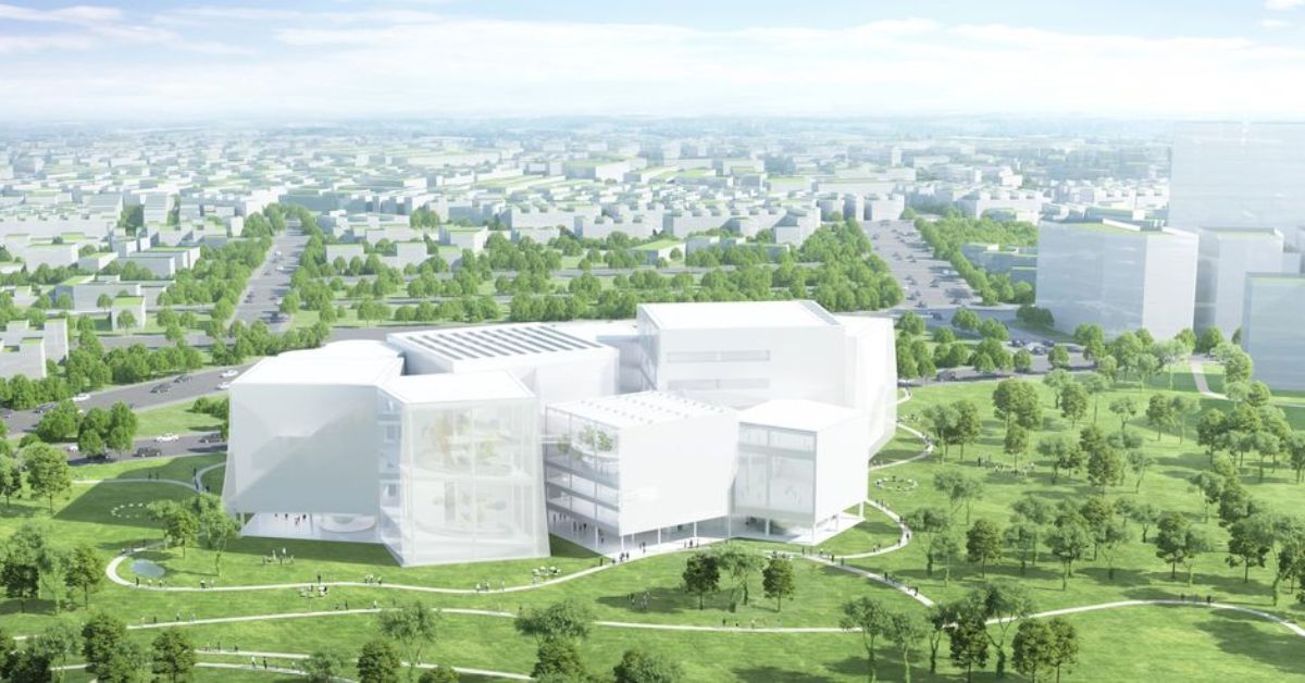 台中新地标抢先看!「绿美图」六大设计看点,用纯白视觉营造城市的自然之美