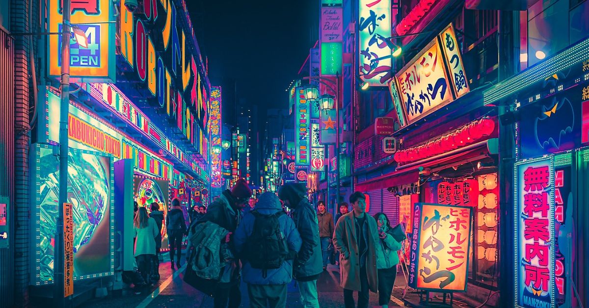 怀念东京夜晚的样貌?捕捉入夜後的东京街头,感受超脱现实的流光溢彩